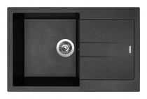 Sinks AMANDA 780 Metalblack