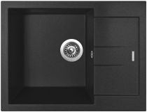 Sinks AMANDA 650 Metalblack