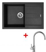 Sinks AMANDA 780 Granblack+VITALIA